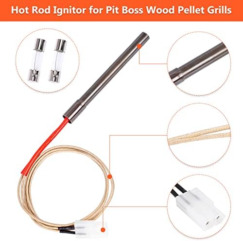 2 Pack Hot Rod Ignitor Kit for Pit Boss and Camp Chef Wood Pellet Grills - Image 2