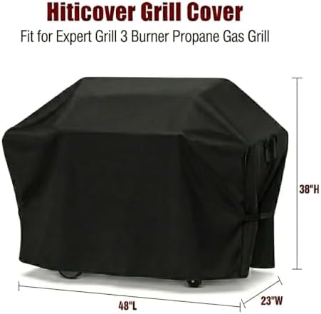 Grill Cover for 48" Expert Grill 3-Burner Propane Gas Grill - Image 2