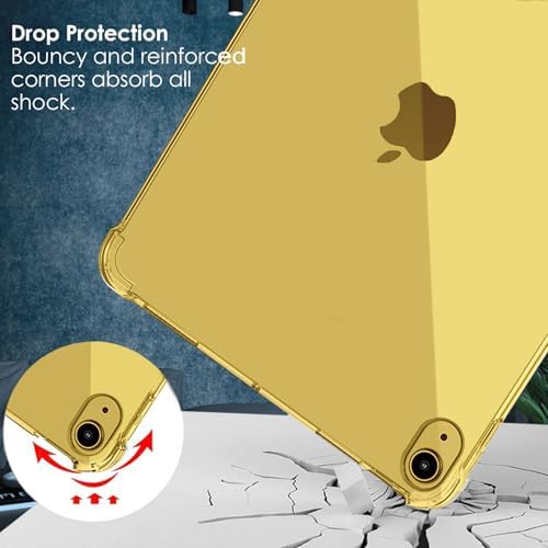 Clear Yellow Case for iPad (A16) 11th/10th Gen 11/10.9 inch 2025/22 - Image 4