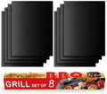 Grill Mats for Grill, Set of 8, 15.75 x 13 Inch by Renook