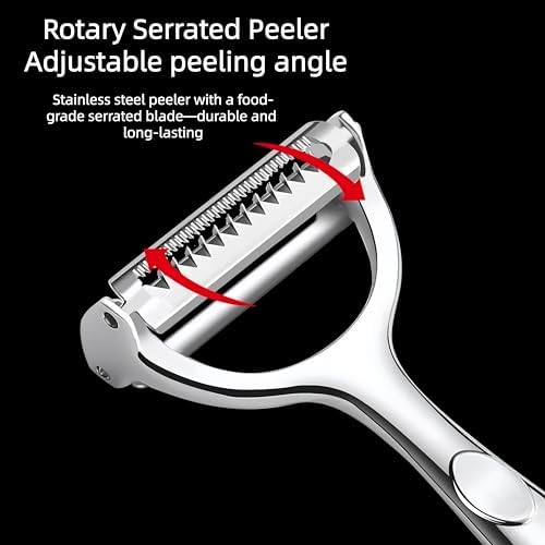 Multifunction Vegetable Peeler Julienne Peeler for Kitchen - Image 4