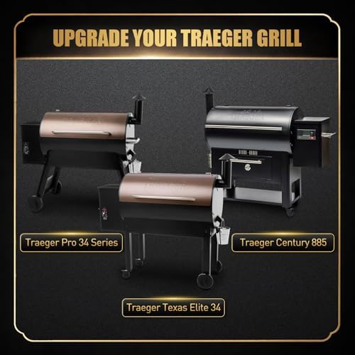 QuliMetal Foldable Front Shelf for Traeger Pro 34 Series - Image 3