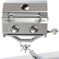 BESTFIRE Marine Boat Grill 20k BTU Dual propane connections by GrillsOutdoorCooking