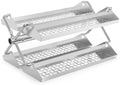 onlyfire Stainless Steel BBQ Rotating Tray Rotisserie Basket for Most Grill by onlyfire
