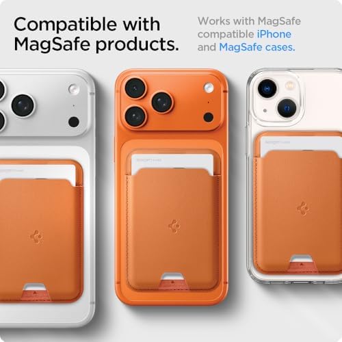 Spigen for MagSafe Wallet, Holds 3 Cards, Strong Magnet, Valentinus MagFit - Image 2