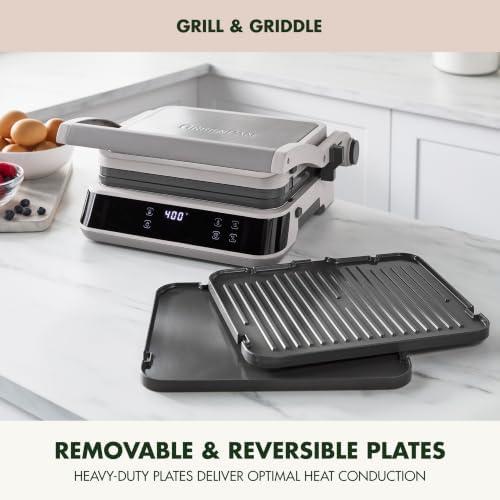 GreenPan Advanced Grill & Griddle, PFAS-Free Ceramic Nonstick, Clay - Image 4