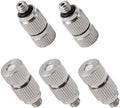 2 Pcs Misting Nozzles, 0.3mm Orifice, Stainless Steel, Anti-Drip by FOCMKEAS