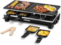 Electric Grill, CUSIMAX Indoor Grill 1500W Raclette Table Grill, Black by CUSIMAX