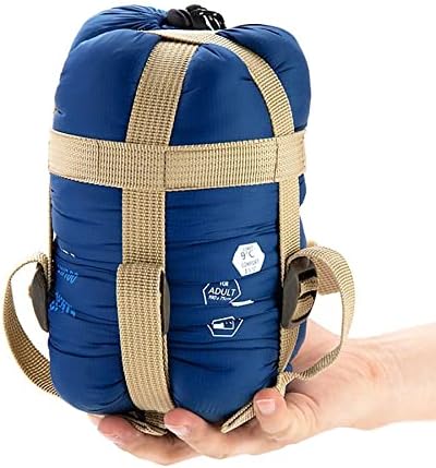 ECOOPRO Warm Weather Sleeping Bag - Portable, Waterproof, Compact Lightweight, Comfort with Compression Sack - Great for Outdoor Camping, Backpacking & Hiking-83 L x 30" W Fits Adults by ECOOPRO