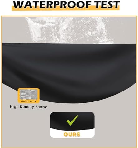 Pellet Grill Cover for ASMOKE AS350 Portable Smoker, Heavy-Duty 600D Pellet Smoker Cover for ASMOKE Portable Pellet Grill - Image 6