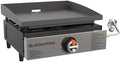 Blackstone 2142 Original 17” Tabletop Griddle with Low-Maintenance Stainless Steel Front Plate, Powder Coated Steel, Black by Unknown