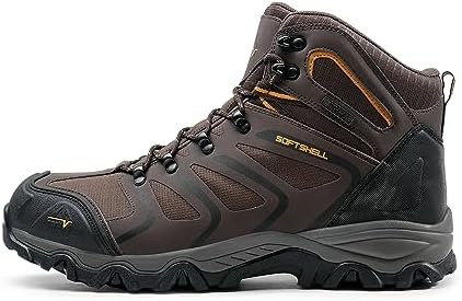 NORTIV 8 Men's Ankle High Waterproof Hiking Boots - Image 4