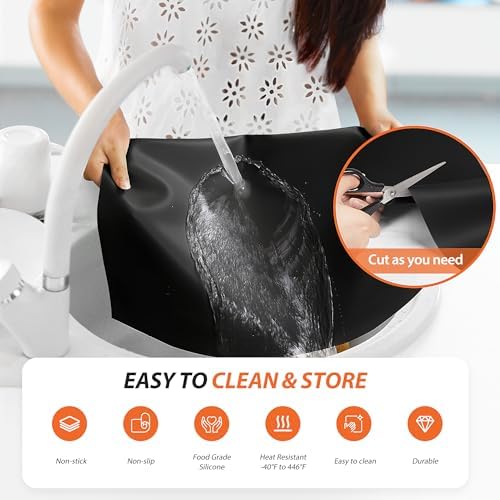 Silicone Mats for Kitchen Counter Heat Resistant Countertop Protector - Image 5