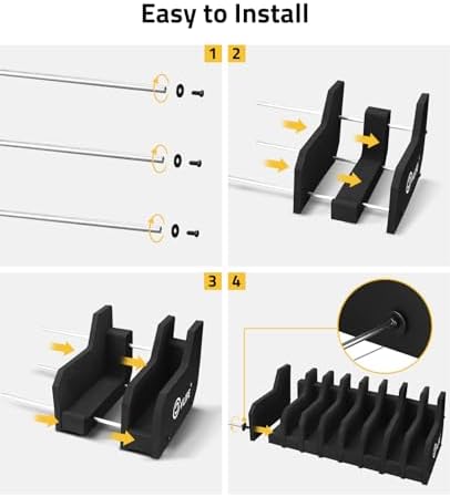 CVLIFE Foam Handgun Holder for Gun Safe Cabinet Accessories - 8 Slots Pistol Rack Stand - Image 6