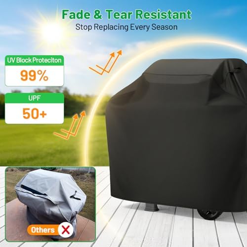 50 Inch Grill Cover, Waterproof Gas BBQ Grill Cover for Outdoor - Image 3