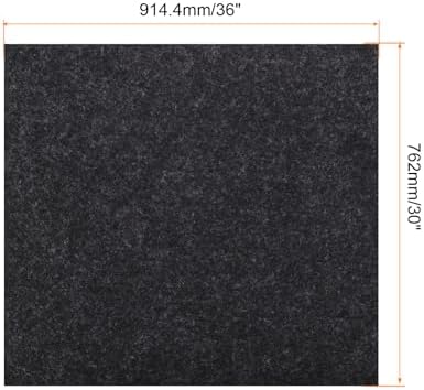 HARFINGTON BBQ Under Grill Mats 36 x 30 Inch Non Stick Reusable Grill Pad Fireproof Waterproof Floor Mats for Outdoor Grilling Decks and Patios Protector - Image 2