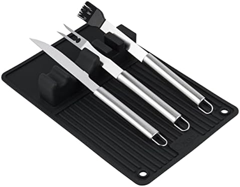 Ozeri Grill Mat & Countertop Shield with Drip Pad for BBQ & Griddle Tools - Image 6