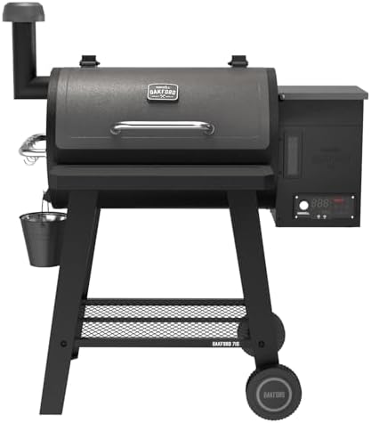 Oakford 715 Wood Pellet Smoker Grill with I-Site View Indicator & Smart App by Nexgrill