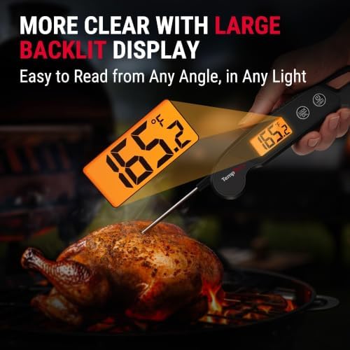 TempPro TempSwift 1 Sec Digital Meat Thermometer Instant Read Thermometer - Image 3