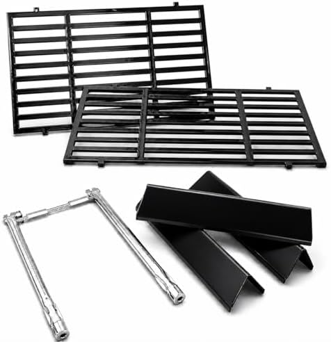 Spirit E210 Grill Parts for Weber Flavorizer Bars Grill Burner Grill Grates by Uniflasy