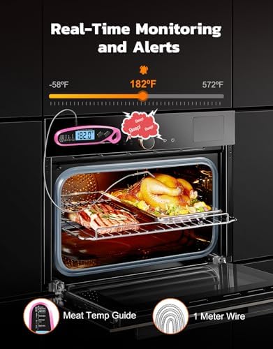 Instant Read Meat Thermometer Digital for Cooking with Dual Probe - Image 3