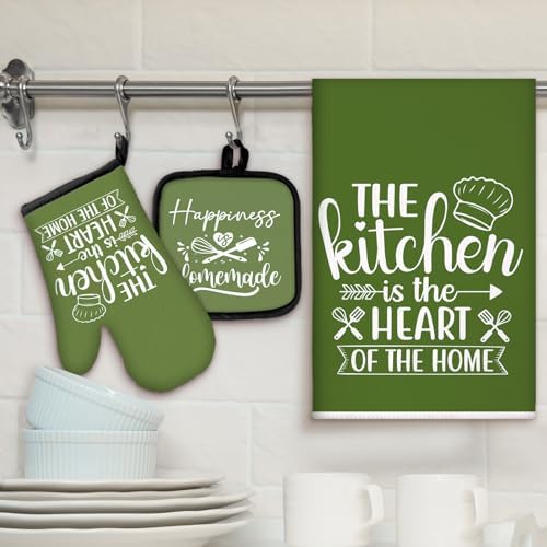 Sratte 6 Pcs Kitchen Decor Accessories Set, Kitchen, Avocado Green - Image 2