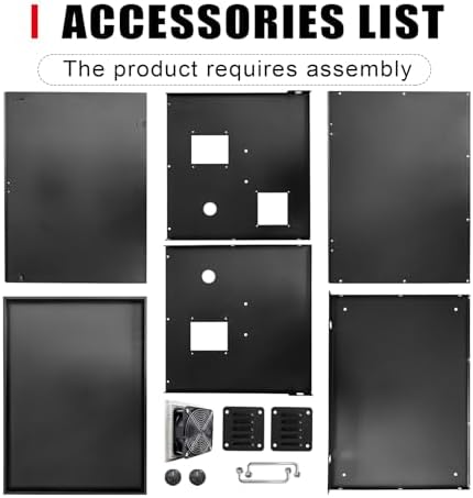 Lockable Generator Box for Outside/RV/Truck/Trailer, Outdoor Generator Shed Storage Box Quiet Enclosure (30"x22"x24") - Image 6