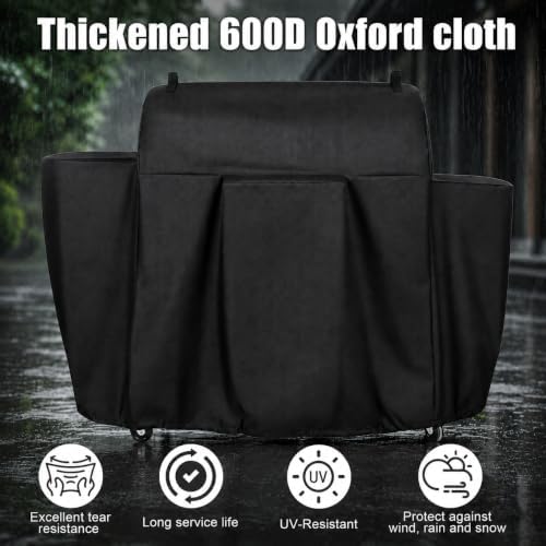 QuliMetal Grill Cover for Camp Chef 36 Inch Pellet Grills - Image 3