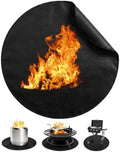 SheeChung Fire Pit Mat Round 48'' for Solo Stove Yukon,Fireproof Grill Mat by SheeChung