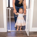 Toddleroo StepSafe Auto-Close Baby Gate; 29-38" Wide, 30" Tall, White by ToddleroobyNorthStates