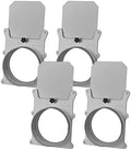 POWERTEC 70227-P4 6-Inch Aluminum Blast Gate for Dust Collector, Dust Collection Fittings, 4 PK by POWERTEC