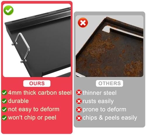 6787 Spirit 300 Full Size Griddle Insert for Weber Spirit I & II 300 Series - Image 2