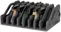 Pistol Rack for Gun Safe, Soft Felt, Handgun Rack, Revolver Firearm Holder by QUEENLINK