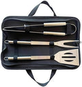 BBQ Grilling Tools Set - Stainless Steel Grilling Accessories with Free Portable Bag. (3PCS) by LLRY