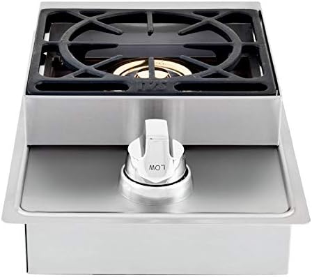 Lion Premium Grills L5631 Natural Gas Single Side Burner, 20-1/2 by 12-1/2-Inch by LionPremiumGrills