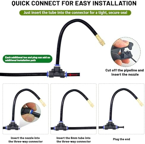 Thiswing 360° Adjustable Drip Irrigation System with 40 Nozzles - Image 6