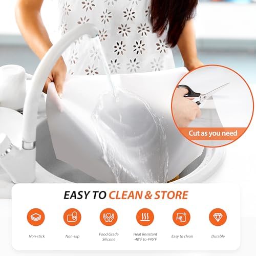 Silicone Mats for Kitchen Counter Heat Resistant Countertop Protector - Image 5