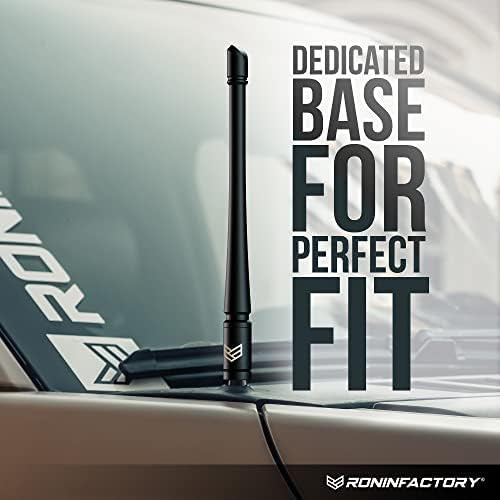 RONIN FACTORY Truck Antenna for Ford F150 Bronco Raptor Lightning & RAM SmartLock Flexible Antenna Short Antenna Ford F150 Accessories F250 (8 Inch) - Image 2