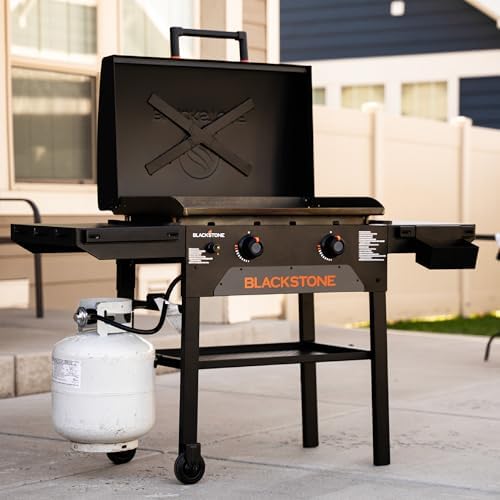 Blackstone Original Outdoor Griddle with Built-in Hood, Black, 28 Inch - Image 2