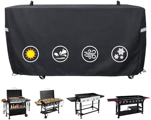 Utheer Grill Cover for Royal Gourmet 4 6 8 Burner Grill, 600D Waterproof by Utheer