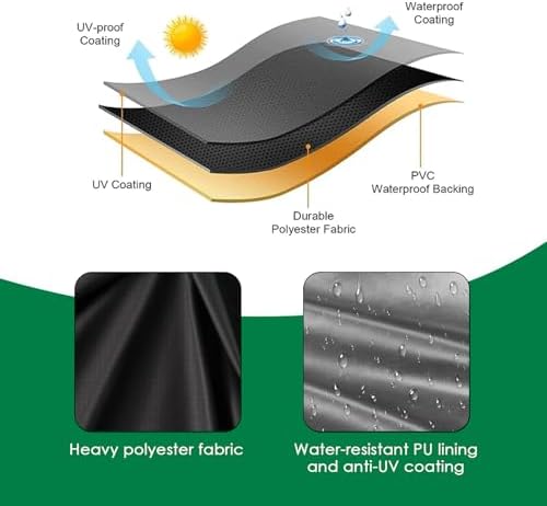 Grill Cover for Blackstone 22" XL Griddle Pellet Grill Combo - Image 7