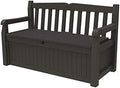 Keter Solana 70 Gal Outdoor Storage Bench for Patio and Pool Accessories by Unknown