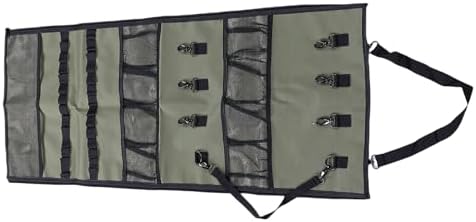 generic Camping Hanging Organizer, 600D Oxford Cloth Tear Proof Storage Bag with 8 Hooks and Mesh Pockets, for Outdoor Camping Picnic BBQ Kitchen Bathroom - Image 7