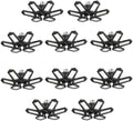 Led Garage Lights Bulb 10 Pack 140W Super Bright Ceiling Led Shop Lights 6 Deformable Panels Screw in E26/E27 6500K 12000 LM Deformable Garage Light Ideal for Basement Attic and Workshop by LUCORUSC
