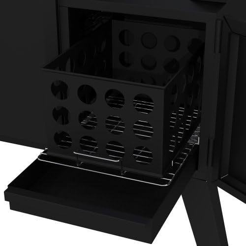 Dyna-Glo DGO1176BDC-D Vertical Offset Charcoal Smoker - Image 4