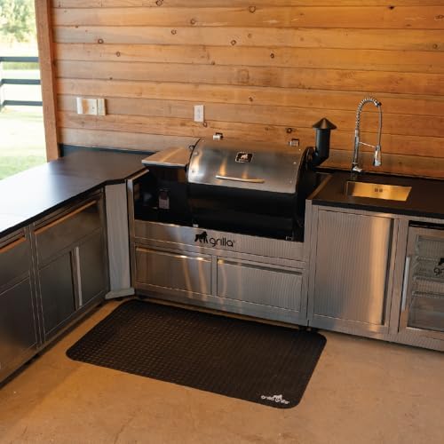 GRILLA Silverbac 2.0 Pellet Grill Upper Unit for Outdoor Kitchen, Wifi Enabled, Heavy-Duty Stainless Steel, Built-In Storage, For Outdoor Kitchen, Outdoor Grilling, and BBQ - Image 6