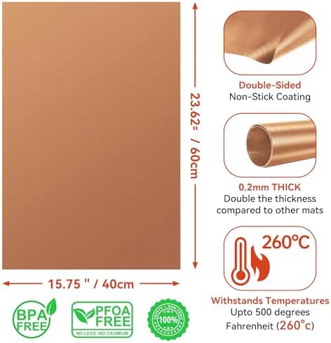 Oven Liners for Bottom of Oven - 3 Pack Large Gas Stove Top Protectors, Reusable Oven Liner for Electric, Gas, Toaster Ovens, Grills - BPA & PFOA Free Keep Your Oven Clean Oven Mat - Image 5