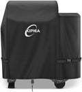 Kipiea 600D Heavy Duty Pellet Grill Cover for Weber Searwood 600 & Smoque, Waterproof Wood Pellet Smoker Cover with Windproof Buckles, UV Resistant, No Tear, No Fading by Kipiea