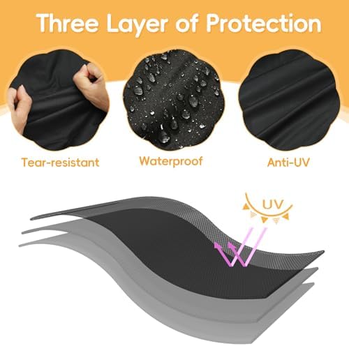 Grill Cover for Weber Lumin Electric Grill, Lumin Compact Grill - Image 5