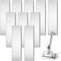 Hicarer 10 Pack 6" Stainless Steel Grill Scraper Blades for BBQ Grill Clean by Hicarer